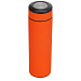 Термос «Confident» с покрытием soft-touch 420мл, оранжевый
