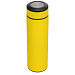 Термос «Confident» с покрытием soft-touch 420мл, желтый (P)