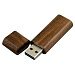 USB 2.0- флешка на 16 Гб эргономичной прямоугольной формы с округленными краями