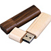 USB 2.0- флешка на 16 Гб эргономичной прямоугольной формы с округленными краями