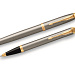 Набор Parker «IM Core Brushed Metal GT»: ручка шариковая, ручка роллер