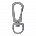 Застежка-карабин Snap Hook, S, серая