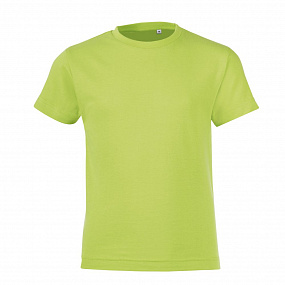 Футболка детская Regent Fit Kids, бирюзовая