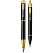 Набор Parker «IM Core Black GT»: ручка шариковая, ручка перьевая