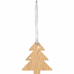 Деревянная подвеска Christmate, часы