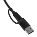 USB-хаб «Link» с коннектором 2-в-1 USB-C и USB-A, 2.0/3.0