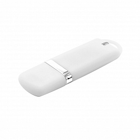 Флешка Shape с покрытием Софт Тач 16 GB, оранжевая